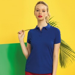 Plain Women’s poly/cotton blend polo Asquith&Fox 200 GSM